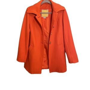 Vintage 2000s Delia’s Orange Coat - Women’s Size Medium